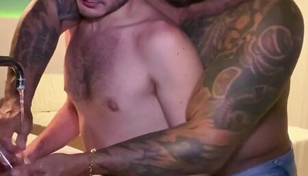 Viktor Rom fucks and Breeds Brett Tyler bareback