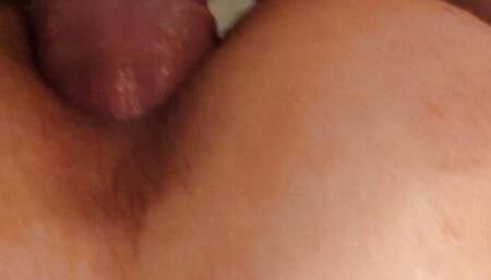 annakittenxxx MILF Anal gape close up with cock ring