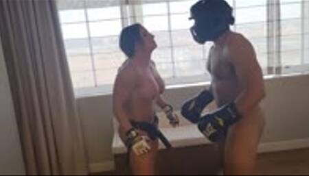 Kandy's Naked Beatdown of Hoodman Round 5 - 1080p