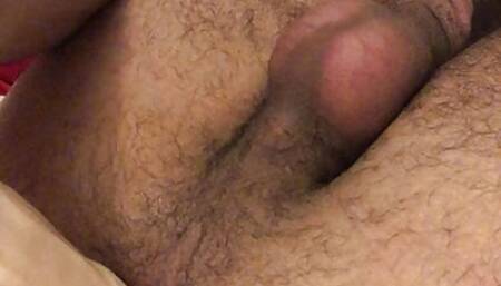 Big white dildo slidin