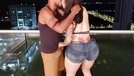 Bootylicious tattooed shemale ass drilled by hard BBC