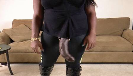 My BBD compared to white runt dick