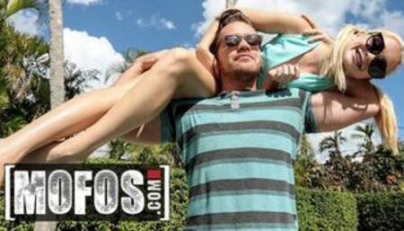 Blonde Braceface Anastasia Knight Begs Kyle Maso to Fuck her with his Big Dick