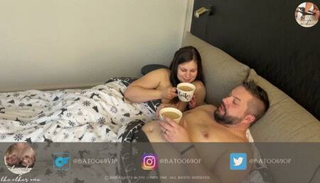 amateur Wife gives handjob while talking about experience with her ex-boyfriends big dick!