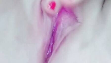 My pink pussy lips hungry for dick