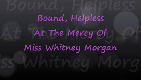 Bound Helpless At The Mercy Of Miss Whitney Morgan - mp4