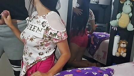 YULIETHGOMEMY STEPSISTER ASKS ME TO FUCK HER IN THE FOUR AND ASKS ME TO FUCK HER IN THE ASS UNTIL I CAN'T HAVE ANY MORE