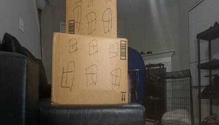 Sexy Giantess Massive Ass vs Tiny Human Building