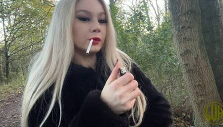 You’re My ashtray in the woods