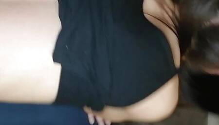 Horny girl before going to New Year's Eve. Part 1 ( Pred odlazak na docek nove godine )