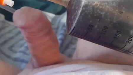 Bladder torture with Coke