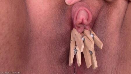 clothespin for each ruined orgasm