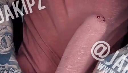 Jakipz Precums All Over His Shirt
