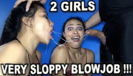 DEEP THROAT SPIT FETISH 230105H 2 MODELS SARAI + BRENDA INCREDIBLE THROAT 2 THROAT HD MP4