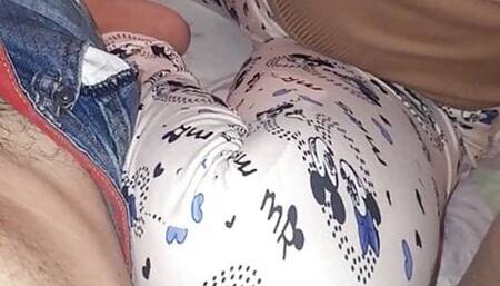 My wife likes sex very much, she asked me to cum in her vagina from inside, but I ejaculated on her stomach.