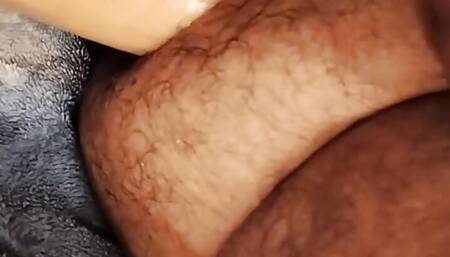 Horny late night dildo play pleasing my Ass