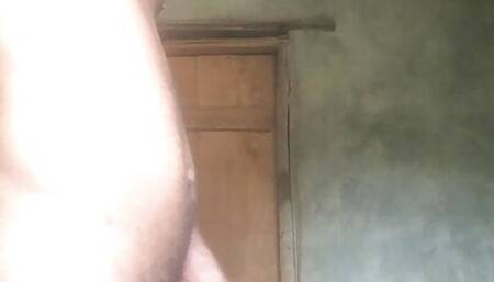 In my room masturbating