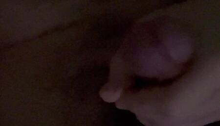 Edging My Hard Cock