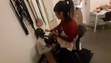 dusty boots to shine for my doormat SECOND POV