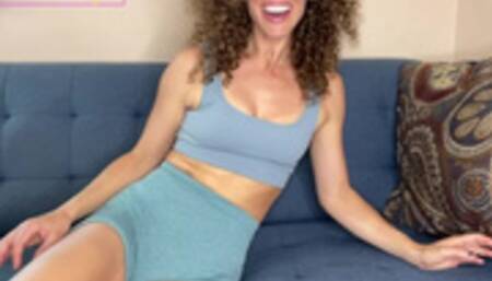 Curly Haired Jewish STEPMOM JOI Catches You Jerking Off Then Makes You Finish In Her Mouth