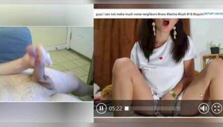 Latina Teen Watches Cock Cum Cam2Cam
