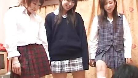 Japanese Girls Femdom Party! Japanese brats want fun!
