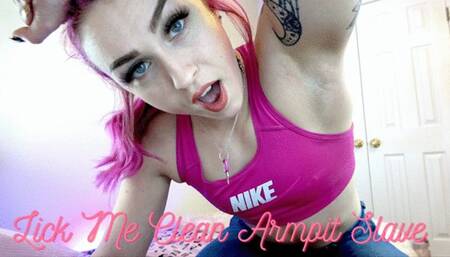 Lick Me Clean Armpit Slave - WMV