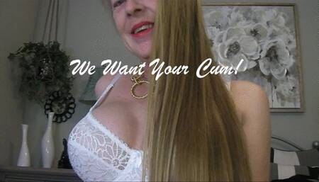 WE WANT YOUR CUM mp4