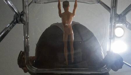 Tiny Craig under Giantess Ass