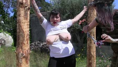 Outdoor Breast Punishments and more for Lilith - Part 1 SD wmv