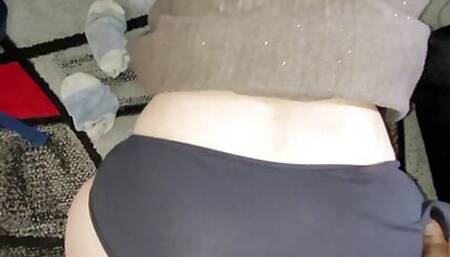 Quick fuck with my slut girlfriend