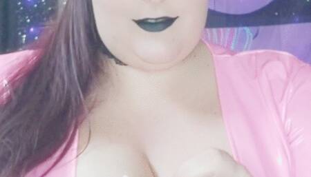 Nicki Pie Pink Latex JOI