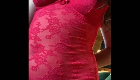 SD Merry Christmas!! Part 1: Scarlett Kage and Bunny reunite - lingerie, gentle femdom, sissification, pussy licking, pussy eating, female orgasm MP4