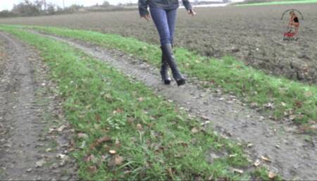 Cake and Teddy meets Buffalo Boots