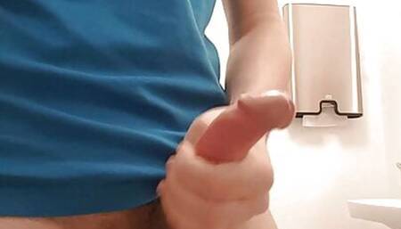 Donation with hard and hot cock, cumshot at donor office