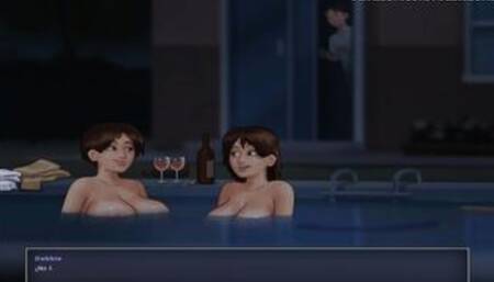 [Gameplay] Summertime Saga All Sex Scenes Debbie 4 (Sub Español)