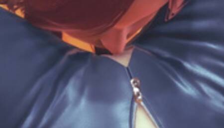 Sexy Latex Asian Lesbian Hot Close up & POV Pussy Licking