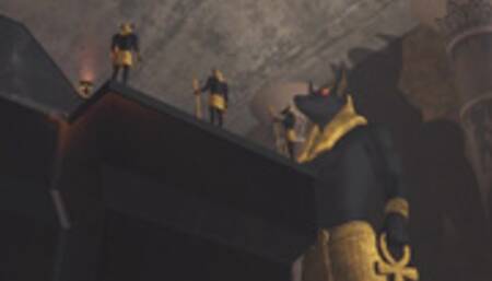 Anubis Fucks a Young Egyptian Slave in his Temple