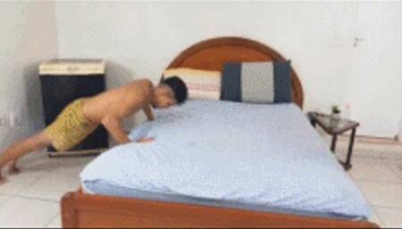 EXERCISING MY POWERFUL LEGS IN YOUR LITTLE HEAD -- BY MISTRESS THAY FLORES - FULL VERSION IN FULL HD