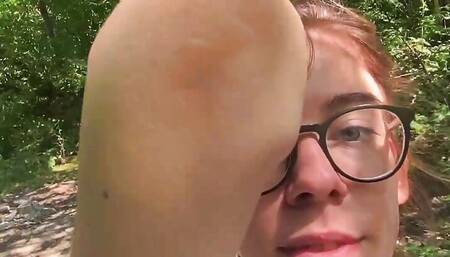 pov armpit. Very close
