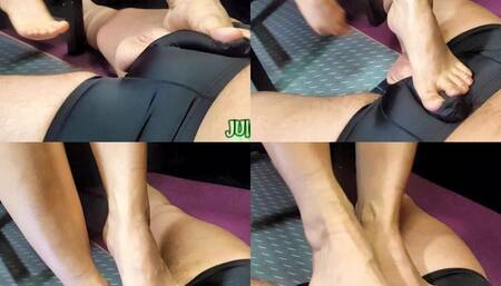 POV CAM 2 Ball kicking with Jaxson Tuber and Jasmine Jade MP4