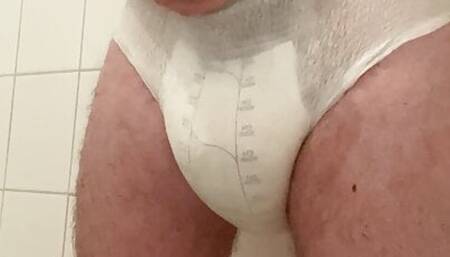 Diaper boy with big cock