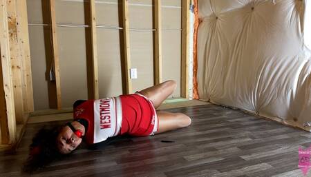 390 Princess Sophia cheerleader hogtied 1080p HD