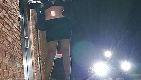 Sissyslutveronica Exposing Herself in the Street