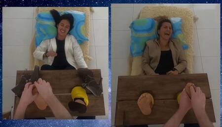 Video 2 in 1 Office: Sian And Nola Are Tickled By The Big Boss