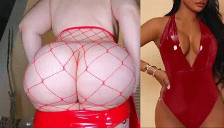 ASS TOO FAT! AM I GETTING TOO THICK? ASS EXPANSION TRY-ON AND BODY INFLATION