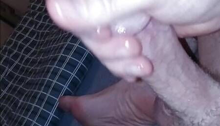 Sunday fun-day bored and lonely solo cock jerking part 2