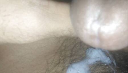 Indian boy did handjob after watching sex videos for a long time and full Cummings out