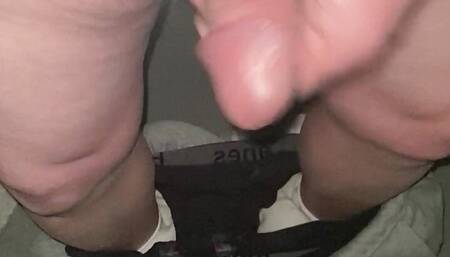 Stairwell masturbation
