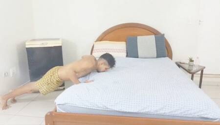 EXERCISING MY POWERFUL LEGS IN YOUR LITTLE HEAD -- BY MISTRESS THAY FLORES - CLIP 1 IN FULL HD